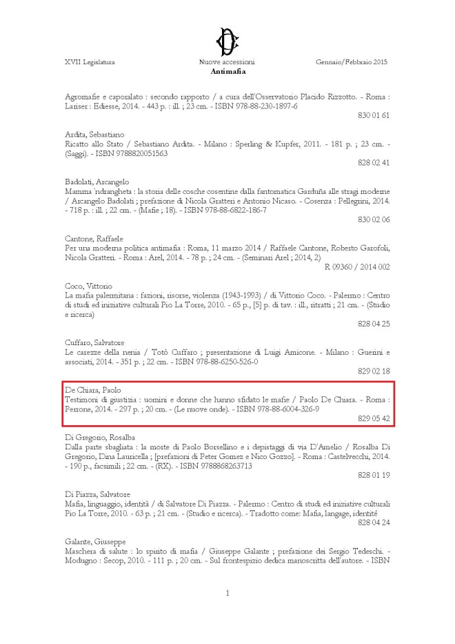 Antimafia Bìiblioteca Camera dei Deputati, gennaio 2015-page-004